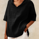 Bluse mit V-Ausschnitt | Sommer