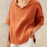 Bluse mit V-Ausschnitt | Sommer